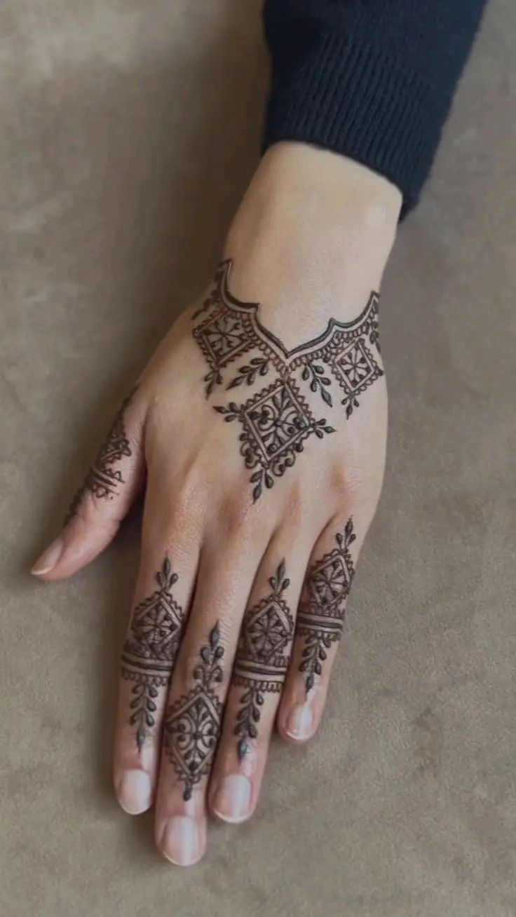 back-hand-mehndi-design-easy-for-kids back-hand-mehndi-design-easy-for-kids