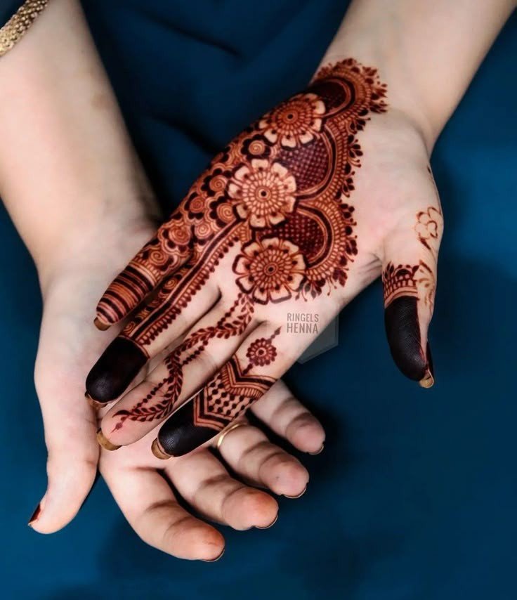 easy-front-hand-simple-mehndi-design-circle easy-front-hand-simple-mehndi-design-circle
